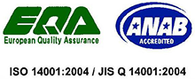 EQA、ANAB、ISO 14001:2004 / JIS Q 14001:2004
